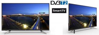 Телевизор Bravis&nbsp;LED-55C2000 Smart+T2 blac